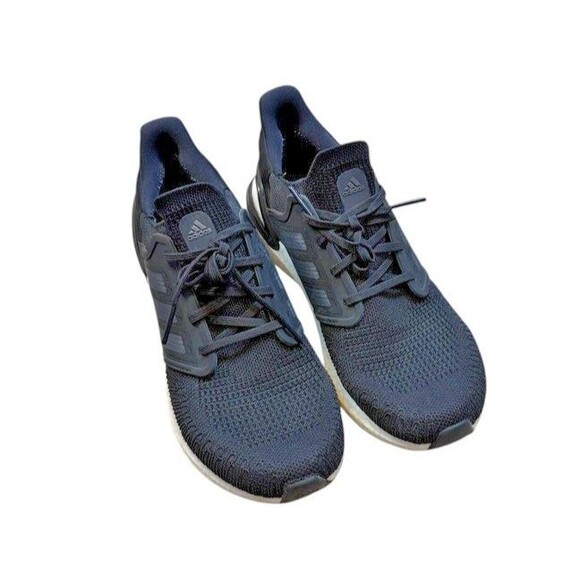 Adidas UltraBoost 20 Womens Size 10.5 Black White Running Shoes Sneakers Workout - Picture 2 of 8